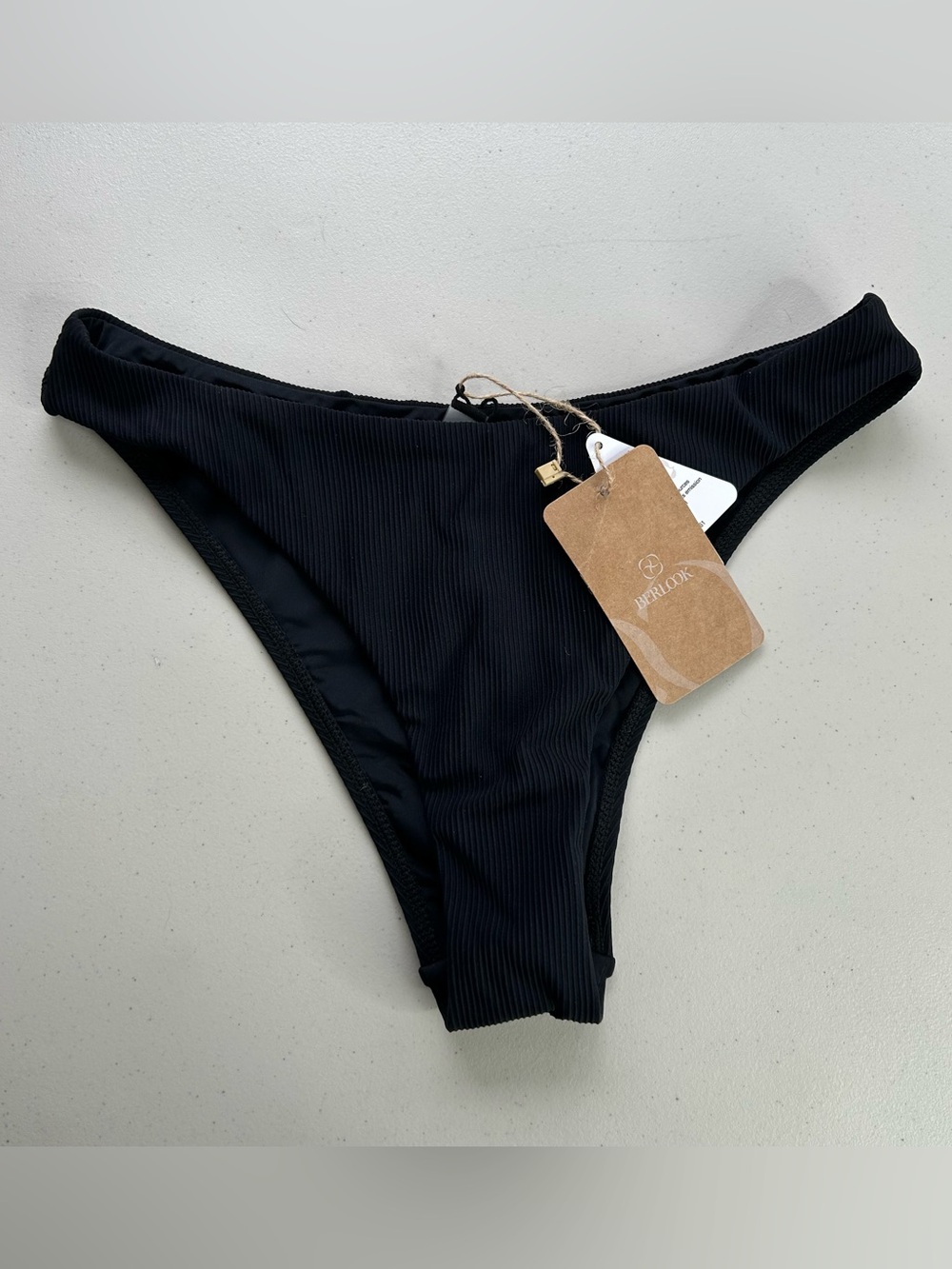 Berlook Bikini Bottom Small Low Waisted Swimwear NWT